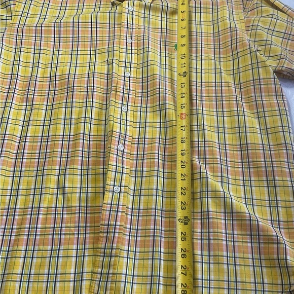 Ralph Lauren Blake Shirt Men's Size Large Long Sleeve Button Down Yellow Plaid - Picture 6 of 8